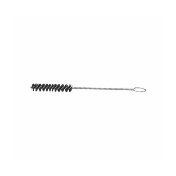 Weiler Maintenance Tube Brush, 3/4 in dia x 3 in L, 8-1/2 in OAL, 0.012 in dia Filament/Wire, Nylon Fill 44112 - main