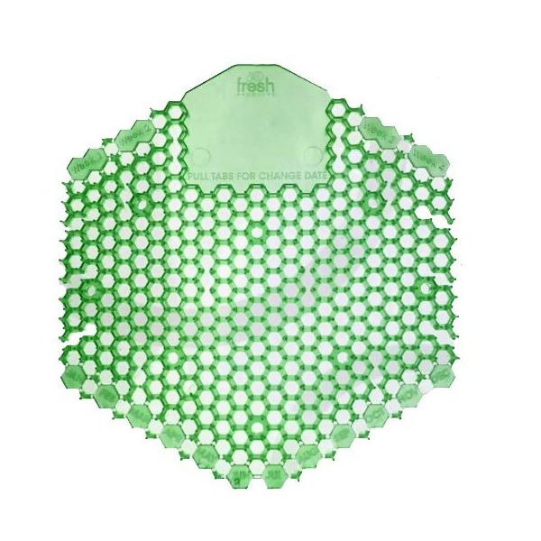 Fresh Products Wave 3D Urinal Screen Blue Cotton Blossom Scent, 10PK 3WDS-F-06-BX - main