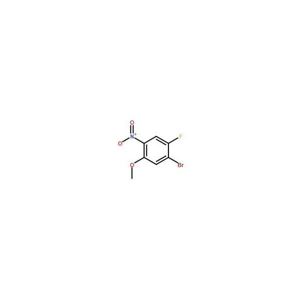 Ak Scientific 1-Bromo-2-fluoro-5-methoxy-4-nitrobenzene (5g), CAS 330794-02-0 5102AJ-5g - main