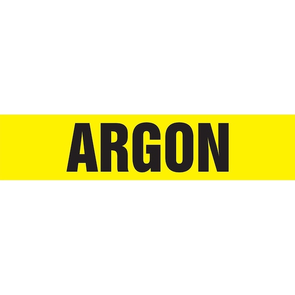 Accuform ASME ANSI PIPE MARKER ARGON RPK139STC - main