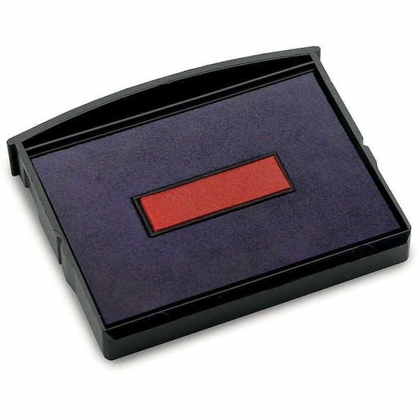 Cosco 2000 Plus S360 Two-color Ink Pad, Blue, Red Ink, Red, Blue 61961 - main