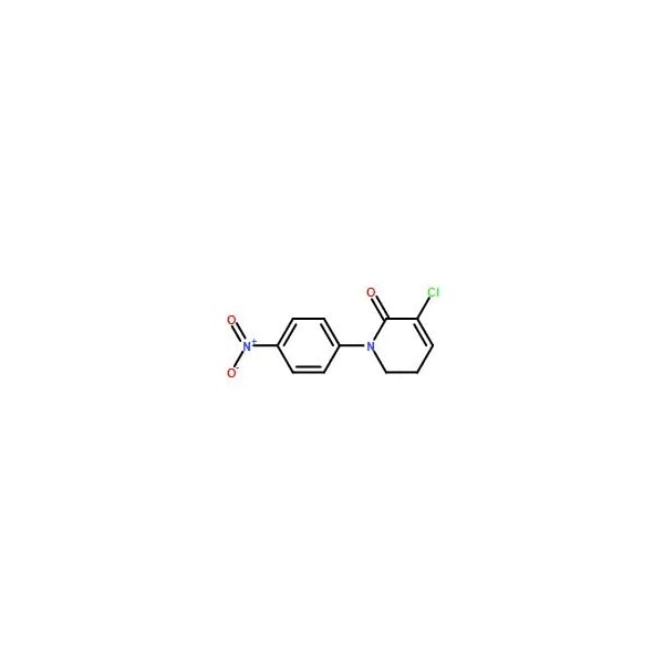 Ak Scientific 3-Chloro-5, 6-dihydro-1-(4-nitrophenyl)-2(1H)-pyridinone (5g), CAS 536760-29-9 X6168-5g - main