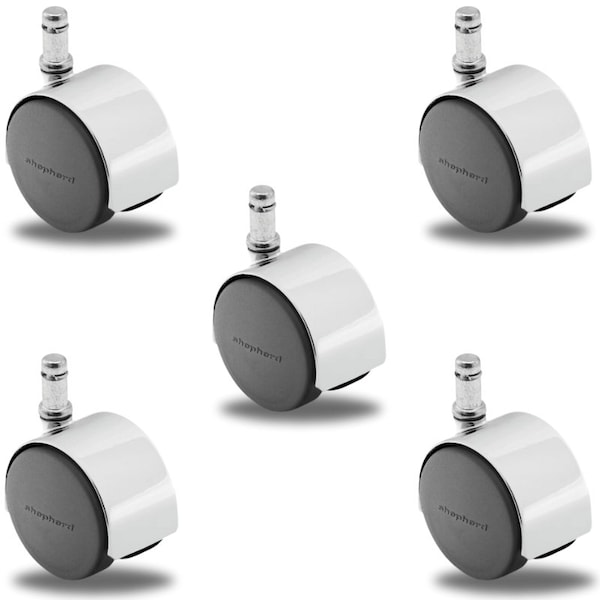 Shepherd Hardware pacer-Shepherd-50mm-chair-Casters-375lbs-Cap, PPA50223BC-4-PACK - main