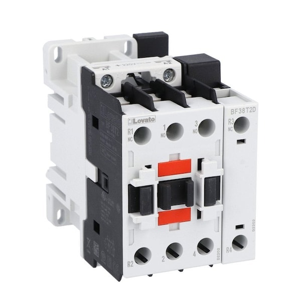 Lovato 4P Contactor 2No+2Nc 56A Ac1 BF38T2D012 - main