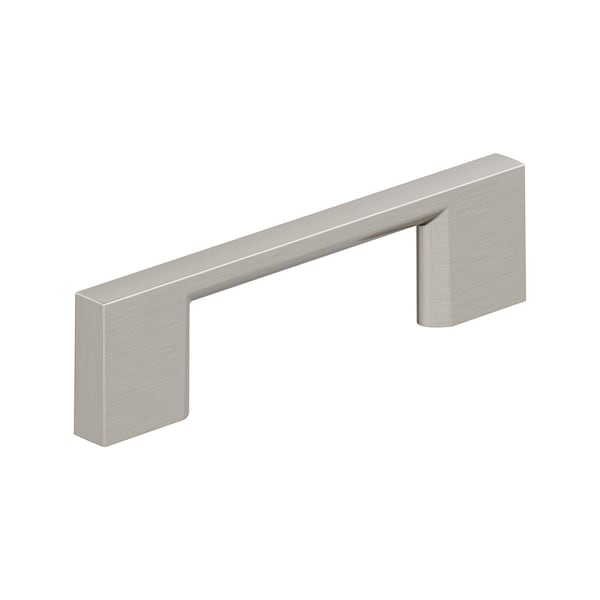 Amerock Cityscape 3 inch (76mm) Center-to-Center Satin Nickel Cabinet Pull, 25PK 25VMP37130G10 - main