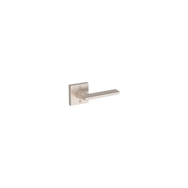 Baldwin Residential Door Levers Half Dummy Reversible Satin Nickel HDANACSR150 - main