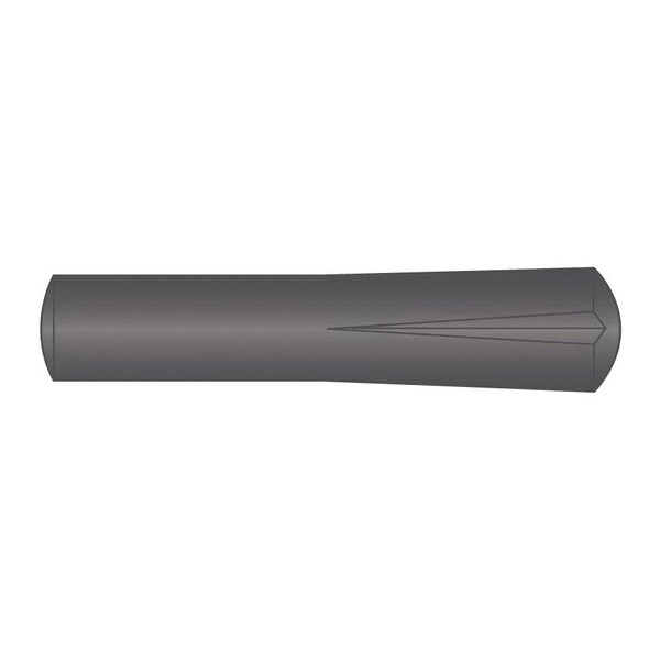 Huyett Type B Grooved Pin, Alloy Steel, 0.312 in Dia x 0.310 in Small End Dia x 1.000 in Length GPA-0312-1000-B - main