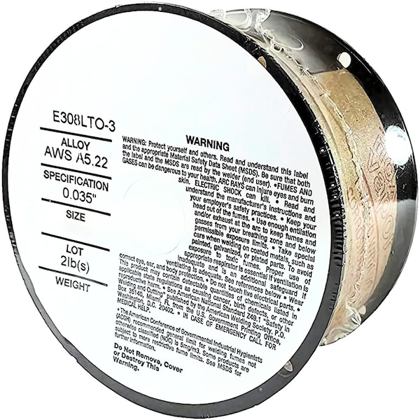 Hyw Products E308LT0-3 Stainless Steel .035in Flux-Cored Wire 2-Pound Spool 80000014(KW) - main