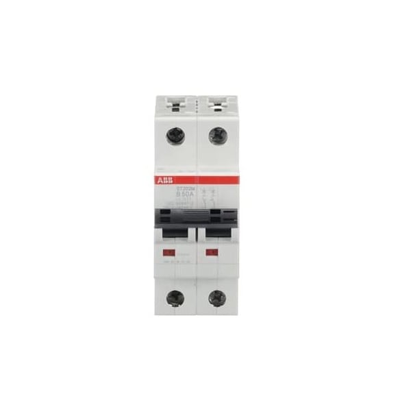 Abb Miniature Circuit Breaker - ST200M - 2P - 50 A - B ST202M-B50 - main