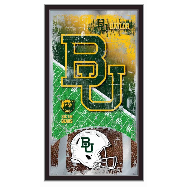Holland Bar Stool Co Baylor 15" x 26" Football Mirror MFtblBaylor - main