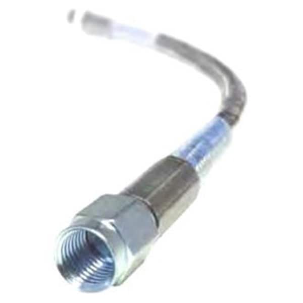 Big End Performance -4AN to 36 in. Straight to 90 degs Stainless Steel Brake Line BEP21336 - main