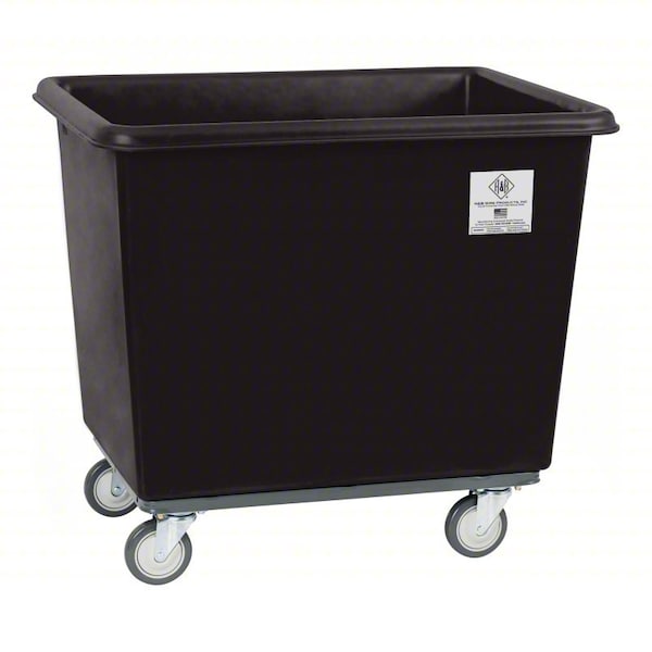 R&B Wire Products Cube Trucks, Black, 425 lb cap. 4612BLK - main