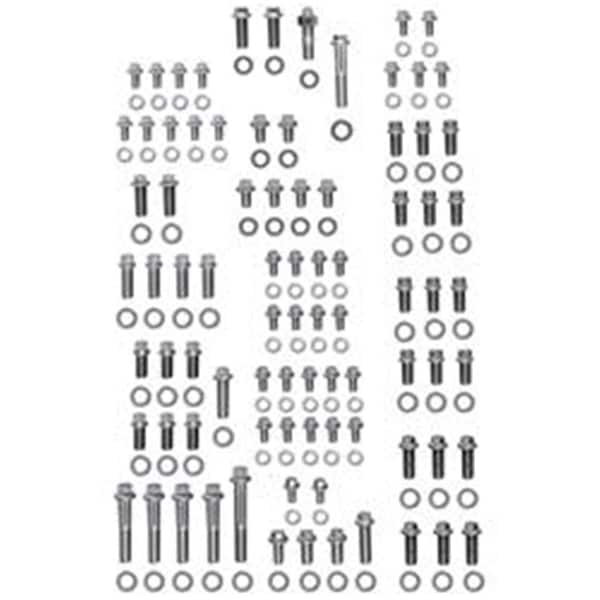 Whole-In-One 5349501 Sb Chevy Stainless Steel 12 Point Engine & Accessory Bolt Kit WH90819 - main