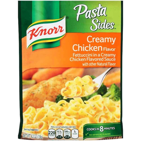 Knorr Professional Knorr Pasta Sides Creamy Chicken Side Meal, 4.2 Ounce, 8PK 58837 - main
