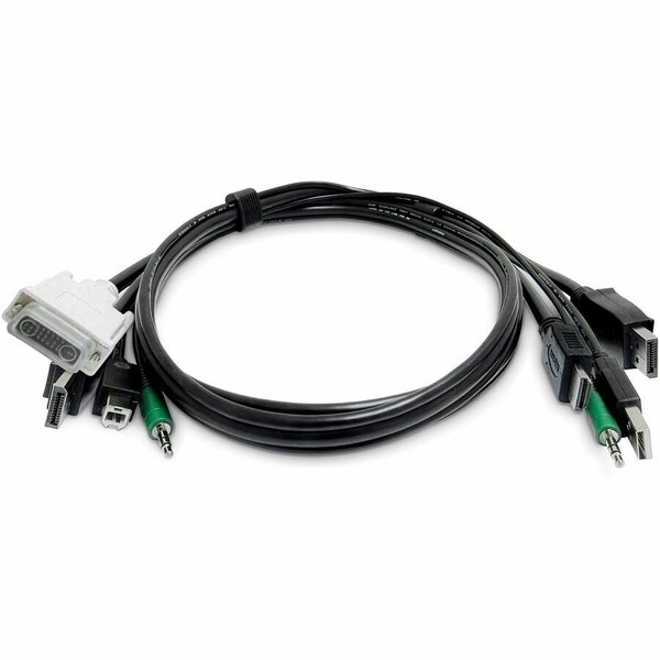 Startech.Com HDMI/DP to DVI/DP KVM Cable SKDVI2HDDP06MMKVM06T - main