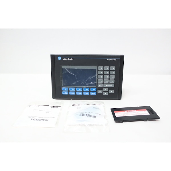 Allen Bradley PANELVIEW 550 OPERATOR INTERFACE PANEL SER H 2711-B5A8 - main