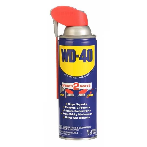 Wd-40 12 oz Lubricant Spray w/Smart Straw, Priced each 110078WD - main