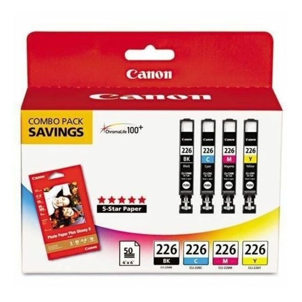 Canon Ink Cartridge, Cli226Cmbpk/Pp201, PK4 4546B007 - main