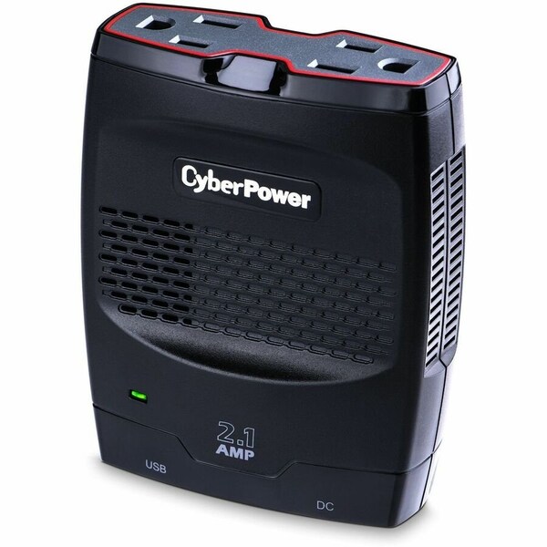 Cyberpower Power Inverter, 175 W Peak, 140 W Continuous, 2 Outlets CPS175SURC1 - main