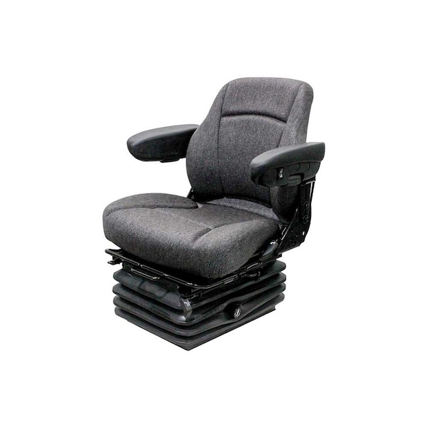Uni Pro Case IH 71-89 Magnum/9200-9300 1003 Air Suspension Seat Kit Orig. Air Gray Fabric 6684 - main
