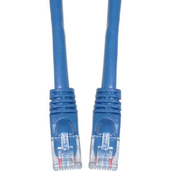 Cable Wholesale Cat5e Blue Ethernet Patch Cable- Snagless Molded Boot- 7 foot 10X6-06107 - main
