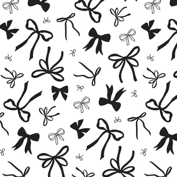 Nashville Wraps Coquette Bows Tissue Paper, 20x30, Fold Sheets, 12PK P1504Q - main