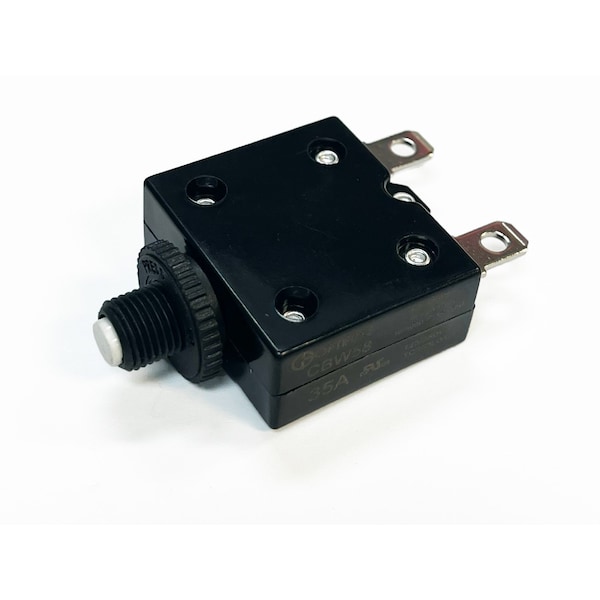 OPTIFUSE 50A, Circuit Breaker, CBW58, 250V AC, - CBW58-ES-35A-WP