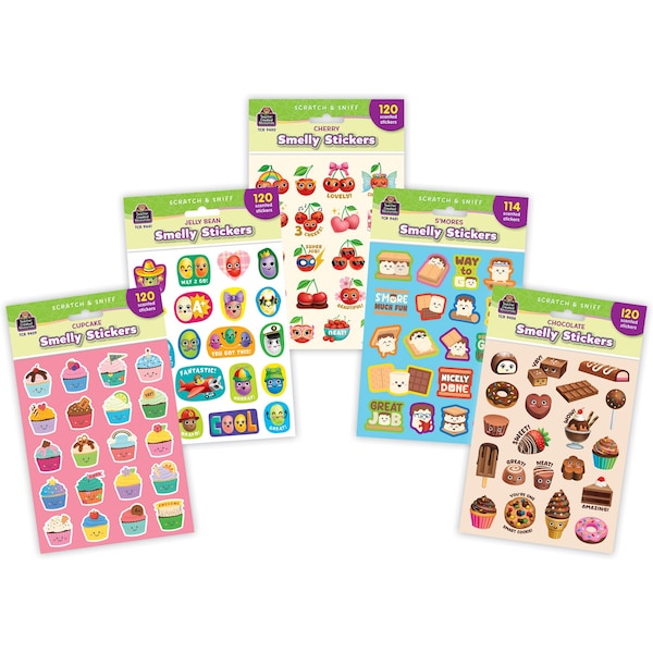 Teacher Created Resources Sweet Treats Smelly Stickers, 594-Piece Set TCR2088724 - main