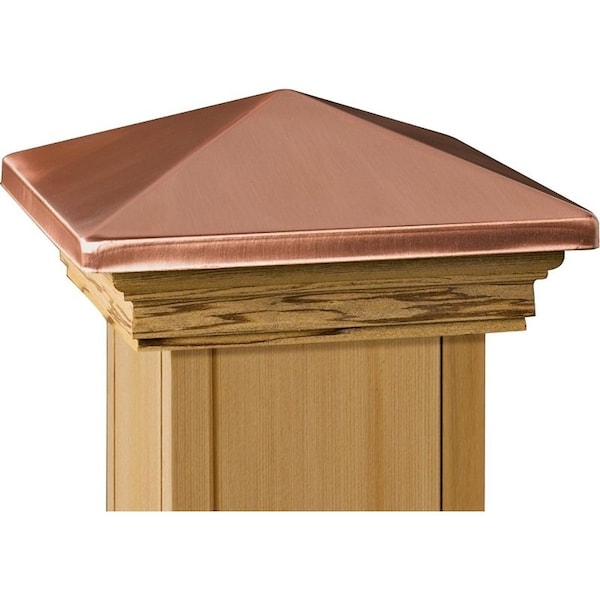 Maine Ornamental 72227 Post Cap, 5-1/2 x 5-1/2 in Post/Joist, 6 in L, 6 in W 72227 - main