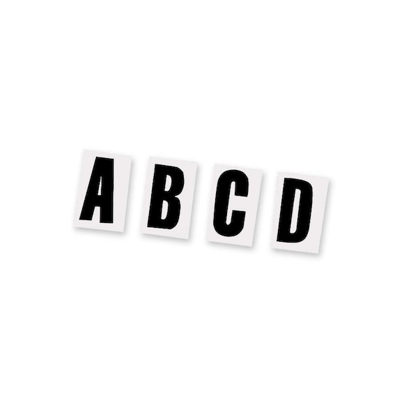 Magna Visual Magnetic Heading Letters, PK120 PFA-21 - main