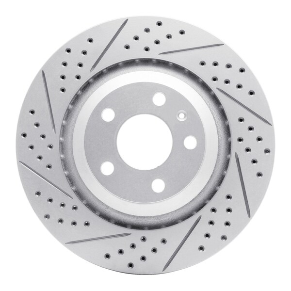 Dynamic Friction Co DFC Geoperformance Rotor - Drilled and Slotted 830-73039L - main