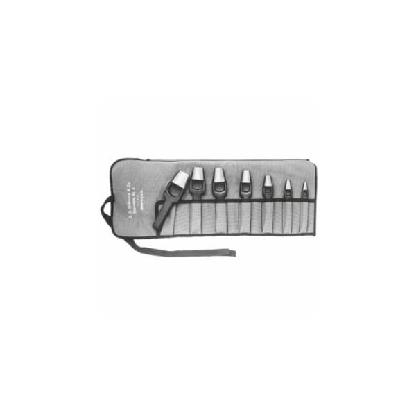 C.S. Osborne Arch Punch Sets, Round, English, Canvas Pouch 565-K-16 - main