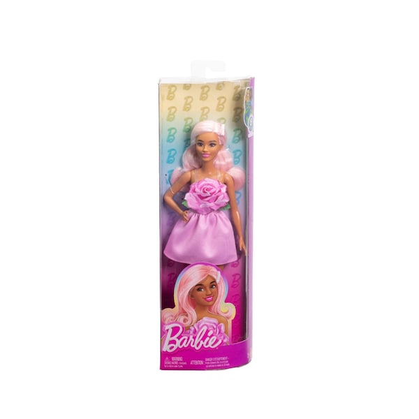Mattel Fashionistas Barbie Pink Rose Doll HYT94 - main
