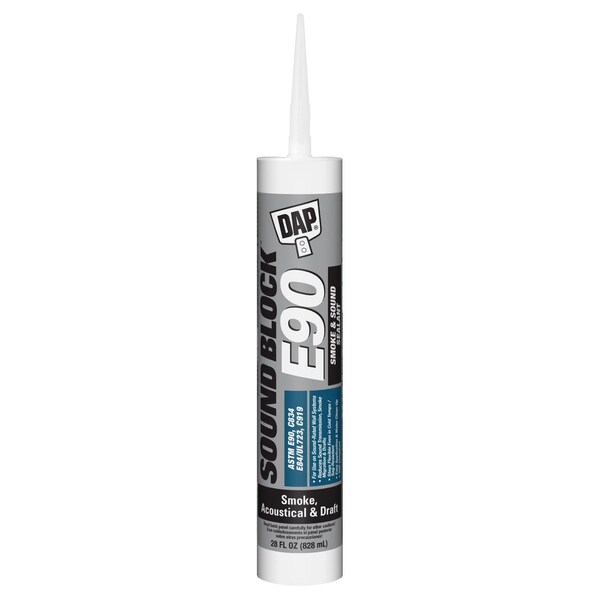 Dap Smoke & Sound Acoustical Sealant, 28 oz, 12 PK 7079818165 - main