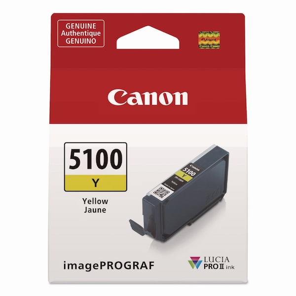 Canon Lucia PRO II Ink (PFI-5100), Yellow 6955C002 - main