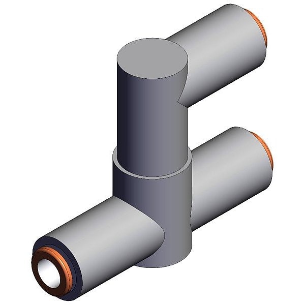 Smc AND VALVE W/ONE-TOUCH FITTING VR1211F-07 - main