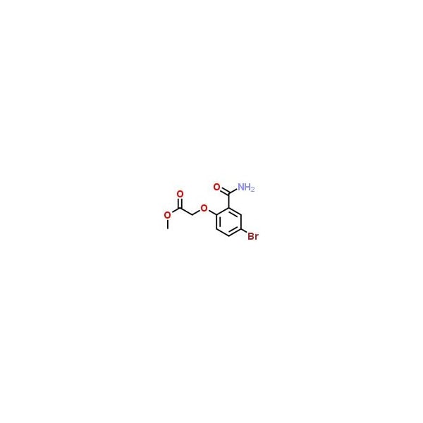 Ak Scientific Methyl (4-bromo-2-carbamoyl-phenoxy)acetate (1g), CAS 1400645-33-1 C039-1g - main