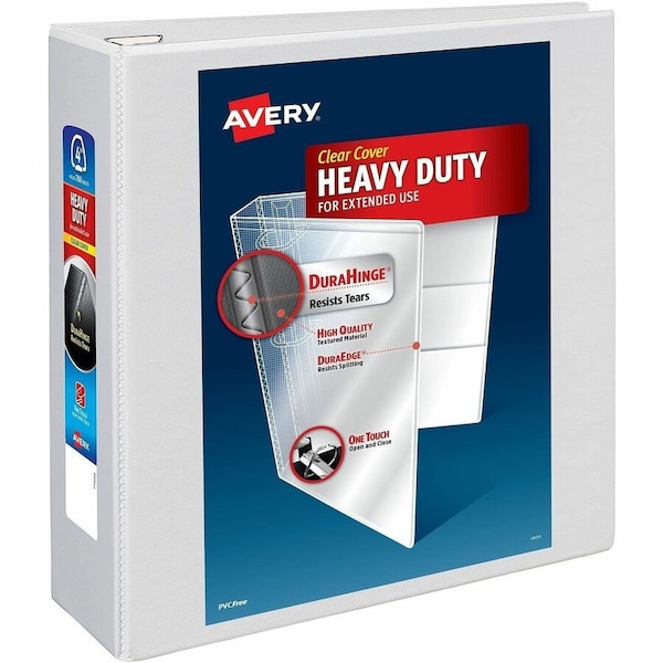 Avery Heavy-Duty View 3 Ring Binder, 4" One To 79104 - main