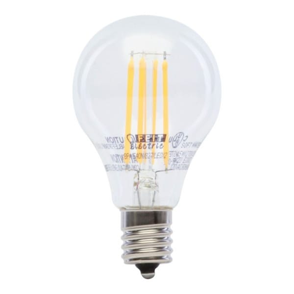 Feit Electric Feit Electric2 LED Lamp, General Purpose, A15 Lamp, 40 W Equivalent, E17 Lamp Base, Dimmable, Clear BPA1540N/827/LED/ - main