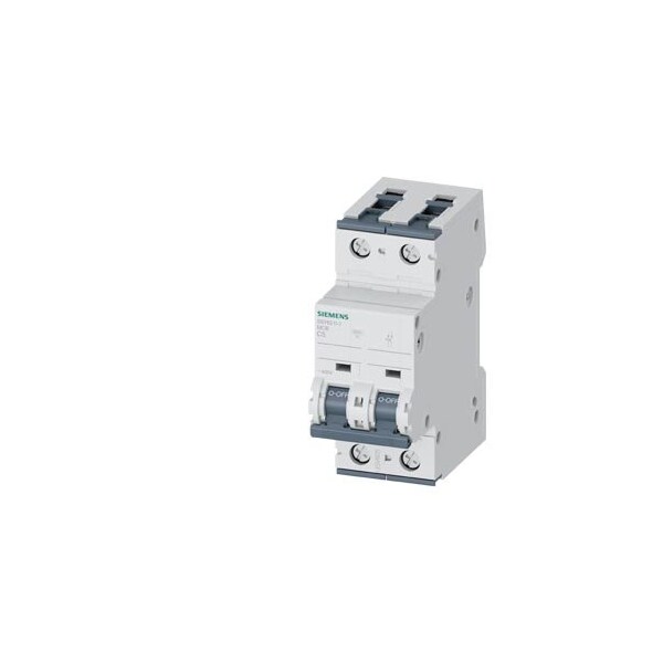 Siemens Miniature circuit breaker 400 V 6kA 2-pole 5SY6211-7 - main