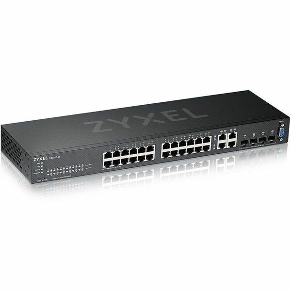 Zyxel GS2220-28 24-Port Gigabit L2+ Managed and Nebula Pro Cloud Managed Switch with 4 SFP Uplinks GS2220-28 - main