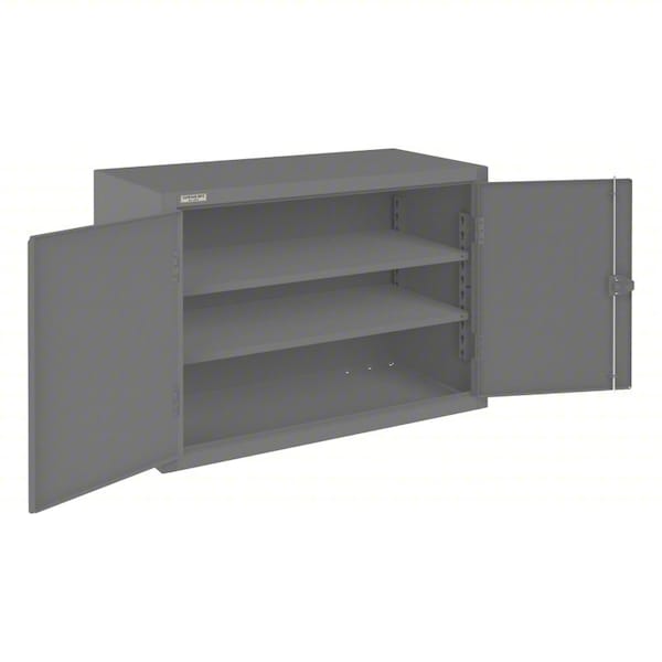 Durham Mfg Storage Cabinet, 36 in H, 48 1/4 in W, 24 1/4 in D, Swing, Padlockeable, 2 Shelves HDC-244836-2S95 - main