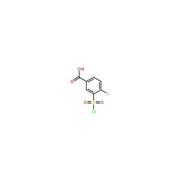 Ak Scientific 3-Chlorosulfonyl-4-fluoro-benzoic acid (5g), CAS 2267-40-5 Y8343-5g - main