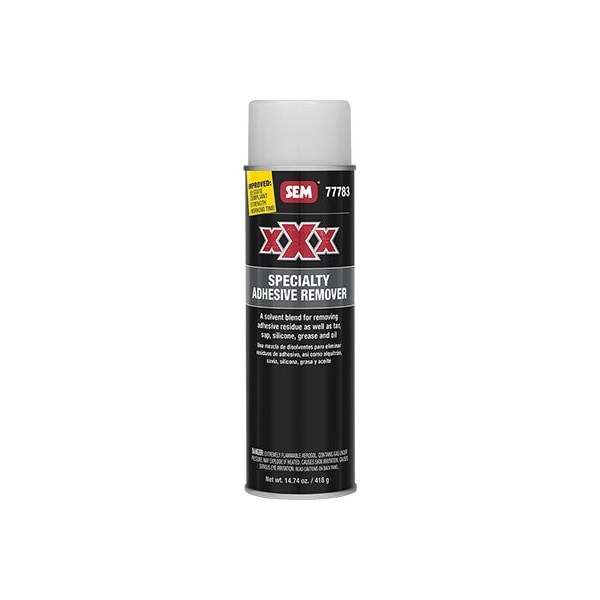 Sem XXX Universal Adhesive Remover, 20 oz Can, Aerosol, Clear 77783 - main