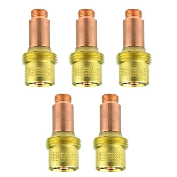 Star Tech Weld TIG Gas Lens Tig Torch Gas Lens .040in Fit Tig 17, 18, 26, 5PK 45V24 - main