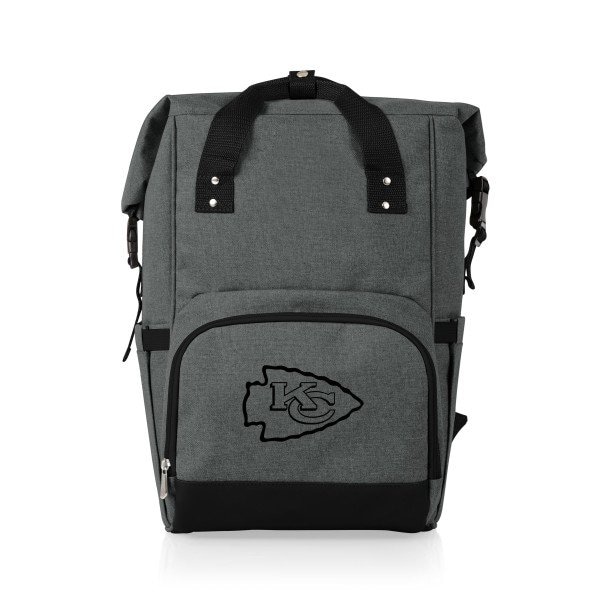 Picnic Time Family Of Brands NFL Kansas City Chiefs - On The Go Roll-Top Backpack Cooler 616-00-105-164-2 - main
