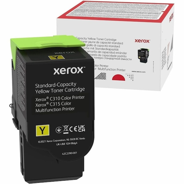Xerox GENUINE YELLOW STANDARD CAPACITY TONER CARTRIDGE, C310 COLOR PRINTER 006R04359 - main