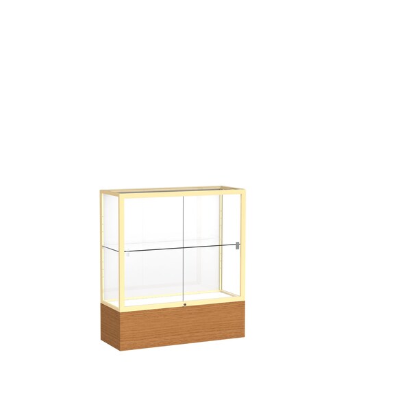 Ghent Counter Display Case 36x40x14, White, Champange 2281WB-GD-MK - main