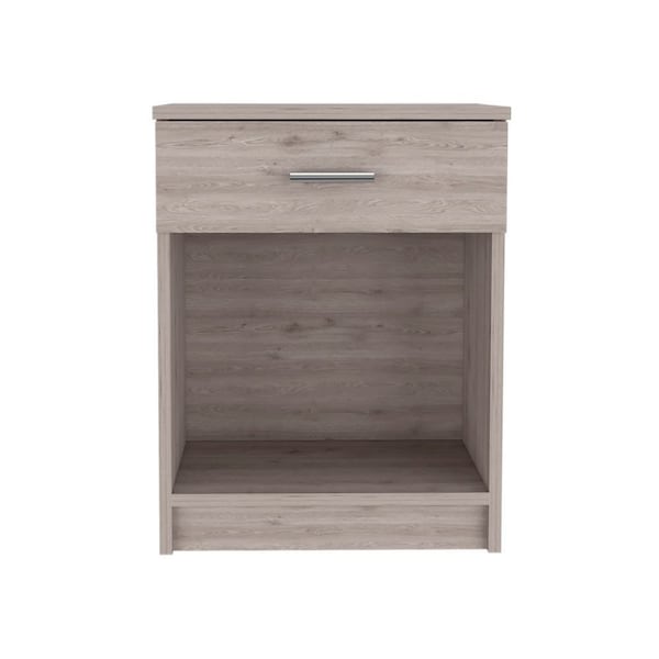 Homeroots 22" Wood One Drawer Nightstand 477920 - main