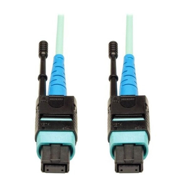 Eaton Tripp Lite Series 100G MTP/MPO Multimode OM3 Plenum-Rated Fiber Optic Cable CXP, 24 Fiber, N846-02M-24-P - main